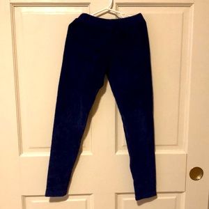Hanna Anderson Blue Corduroy Pants Size 130 cm